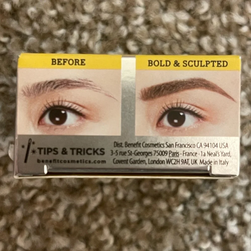 Benefit POWmade Brow Pomade in Yellow Box Color 4.5 Neutral Deep Brown - Picture 4 of 4